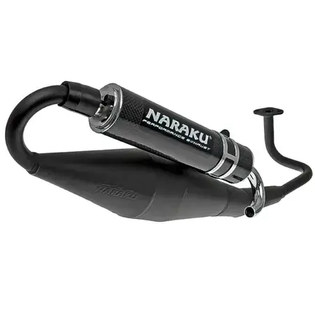Auspuff Naraku Crossover GY6 schwarz Carbon ESD Jetzt Kaufen