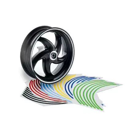 Felgenrandaufkleber ODF, universal, rot Heißes Angebot