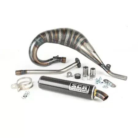 Auspuff SCR Corse Handmade Cross 50 - 70 Beta RR bis 2012 carbon Beliebt