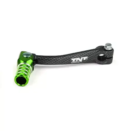 Schalthebel klappbar AM6 Alu carbon look / grün Preis Gesenkt