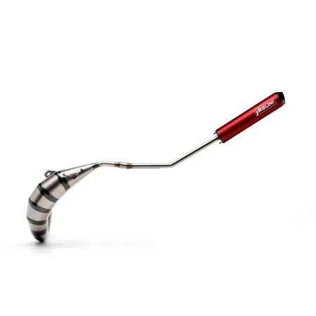 Abverkauf Auspuffanlage Yasuni Cross HM Max Red fortuna Derbi X-treme / DRD