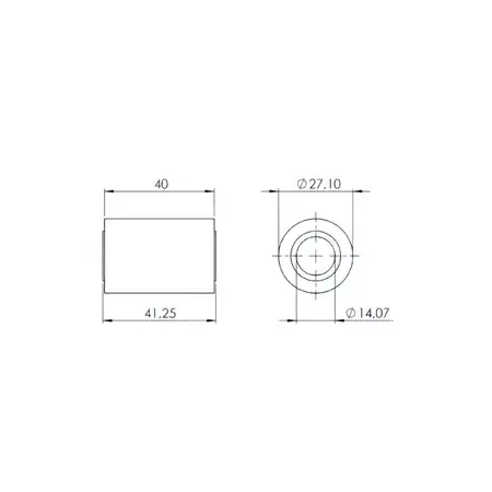 Jetzt Kaufen Silentgummi Motorschwinge Yamaha DT / X-Limit
