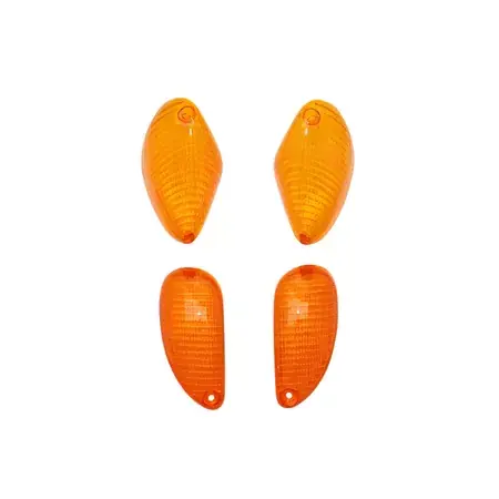 Sonderangebot Blinkergläser Set (x4) orange Piaggio NRG MC3 / Typhoon