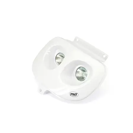 Neuheit Lichtmaske Doppeloptik weiß MBK Booster / Yamaha BW‘s bis 2004