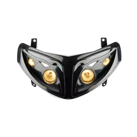 Lichtmaske Quattro-Optik schwarz Peugeot Speedfight 2 Bestpreis