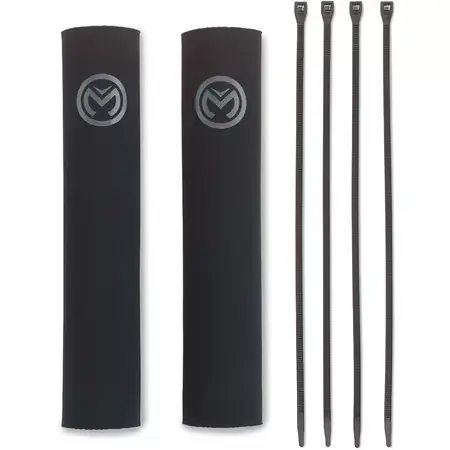 Neue Ware Gabelschutz / Protektoren (x2) 32 mm-43 mm Neopren schwarz