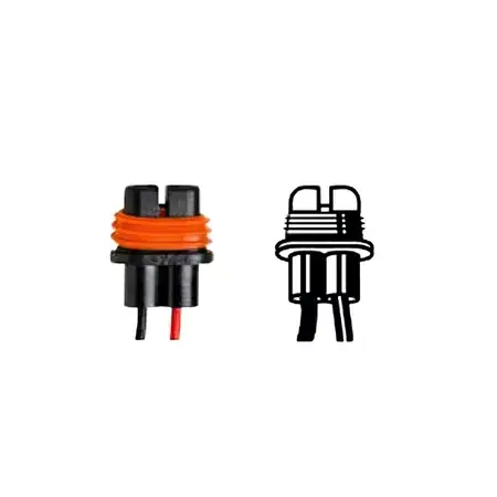 Lampenfassung Flösser 12V H8 / H9 / H11 - mit Kabel Geprüft