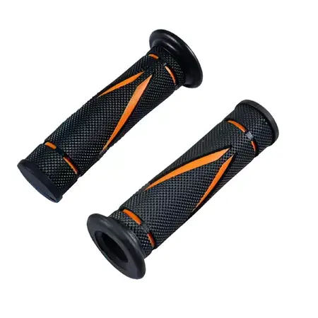 Lenkergriffe Roader schwarz / orange Nur Heute