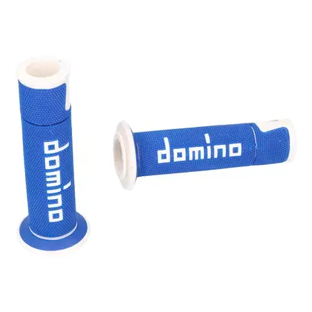 Griffe Domino A450 On-Road Racing blau / weiß (Enden offen) Neuheit