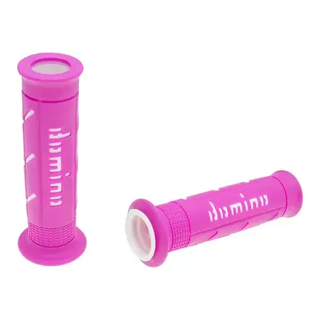 Wochenendangebot Griffe Domino A250 On-Road pink / weiss (Open End)