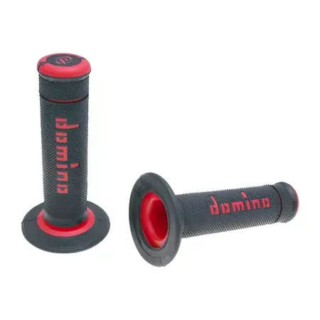 Garantierte Lieferung Griffe Domino A190 Off-Road schwarz / rot