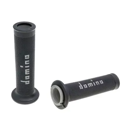 Solange Der Vorrat Reicht Griffe Domino A010 On-Road schwarz / grau (Enden offen)