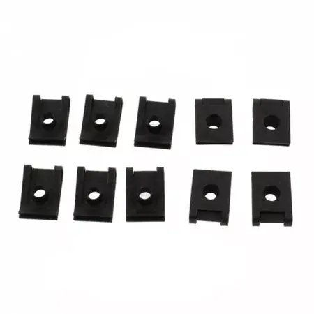 Nur Heute Blechmuttern x10 (M5 Schrauben) schwarz