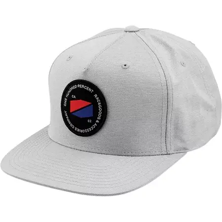 Direktkauf Baseball Cap 100% Snapback Jefferson grau