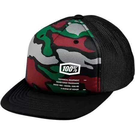 Baseball Cap 100% Kids Trooper Truc Camo Angebot
