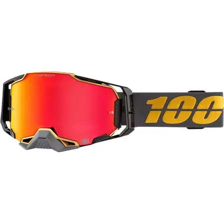 Direkt Vom Hersteller Crossbrille 100% Armega FALCON5 rot verspiegelt