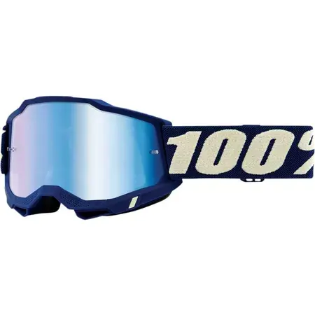 Zertifiziert Crossbrille 100% Accuri 2 Deepmarine verspiegelt