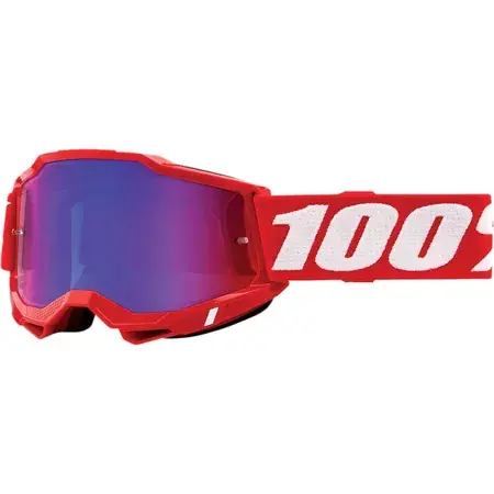 Crossbrille 100% Accuri 2 rot / blau verspiegelt Wochenendangebot