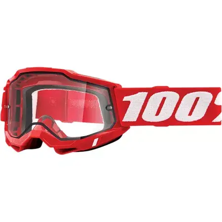 Bestseller Crossbrille 100% Accuri 2 ENDURO rot klar