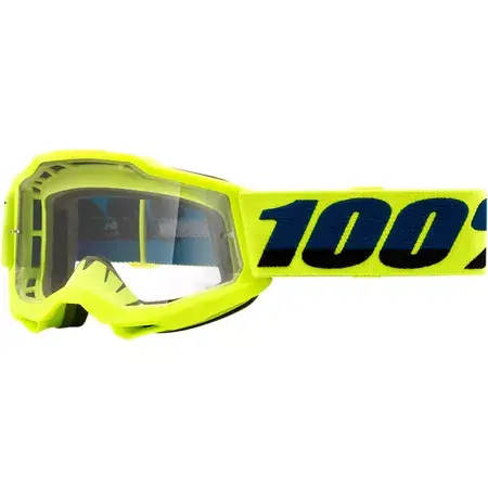 Echt Crossbrille 100% Accuri 2 Kids gelb klar