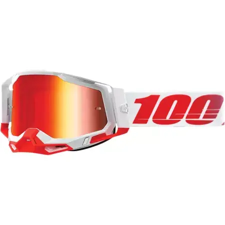 Crossbrille 100% Racecraft 2 St-Kith rot verspiegelt Neue Kollektion