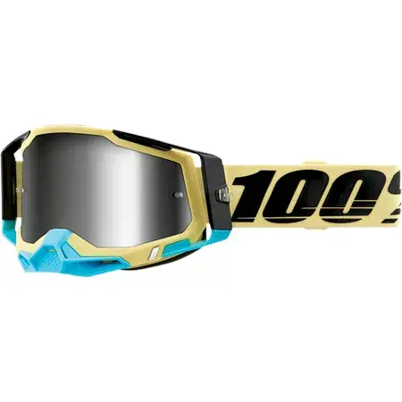 Crossbrille 100% Racecraft 2 AIRBLAST silber verspiegelt Aktuell