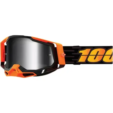 Bestpreis Crossbrille 100% Racecraft 2 COSTUME 2 silber verspiegelt
