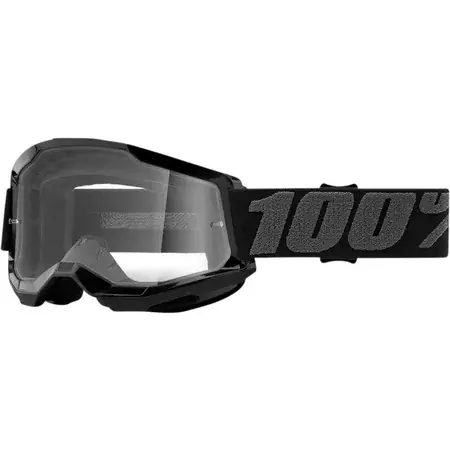 Sonderangebot Crossbrille 100% Strata 2 schwarz klar
