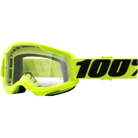 Crossbrille 100% Strata 2 gelb klar Letzte Chance