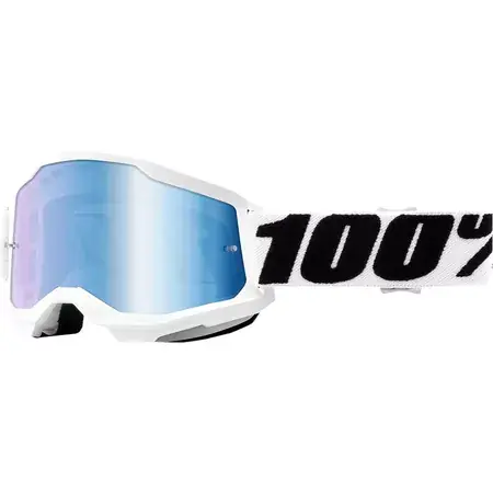 Crossbrille 100% Strata 2 EVEREST blau verspiegelt Bestpreis