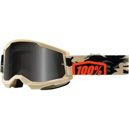 Crossbrille 100% Strata 2 SAND KOMBAT getönt Garantierte Lieferung