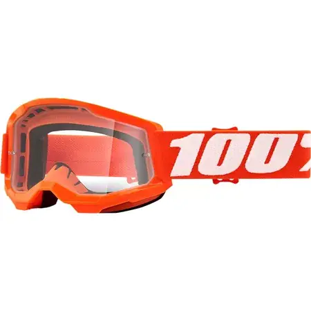 Crossbrille 100% Strata 2 Kids orange klar Wochenendangebot