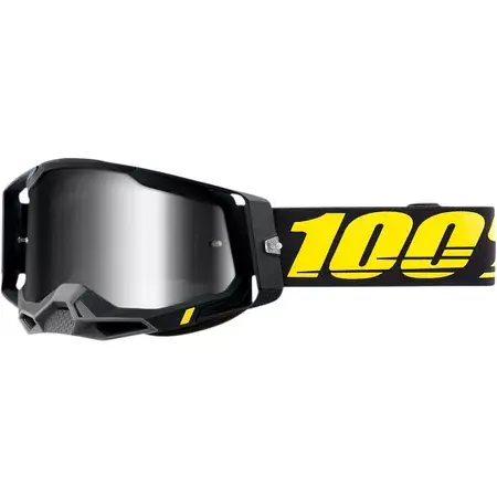 Sichere Zahlung Crossbrille 100% Racecraft 2 ARBIS silber verspiegelt