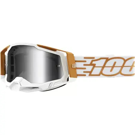 Direkt Vom Hersteller Crossbrille 100% Racecraft 2 MAYFAIR silber verspiegelt
