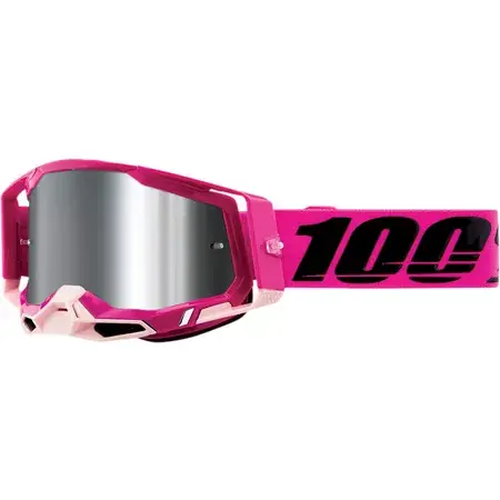 Crossbrille 100% Racecraft 2 MAHO silber FLASH Preiswert