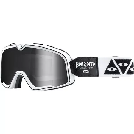 Crossbrille 100% Barstow Bonzorro silber verspiegelt Expressversand
