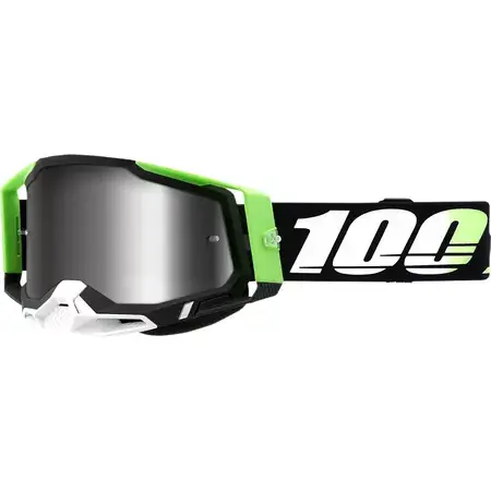 Crossbrille 100% Racecraft 2 KALKUTA silber verspiegelt Zertifiziert