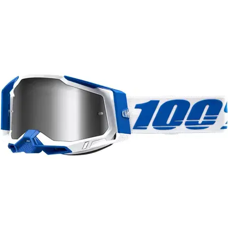 Crossbrille 100% Racecraft 2 ISOLA silber Nur Für Kurze Zeit