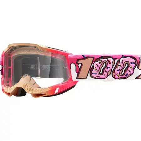 Crossbrille 100% Accuri 2 Kids DONUT klar Echt