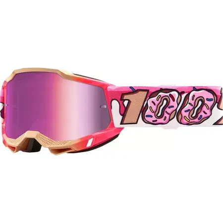 Versand Am Gleichen Tag Crossbrille 100% Accuri 2 Kids DONUT rosa verspiegelt