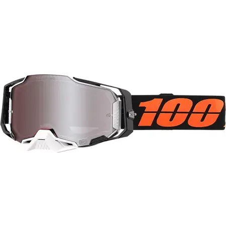 Crossbrille 100% Armega blacktail HiPER® silber verspiegelt Preisreduziert