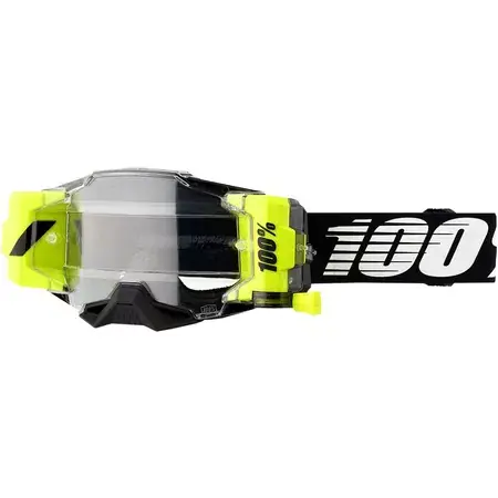 Crossbrille 100% Armega Forecast schwarz klar Preiswert
