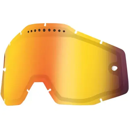 Top-Angebot Ersatzglas 100% belüftet doppelt rot verspiegelt Anti-Fog