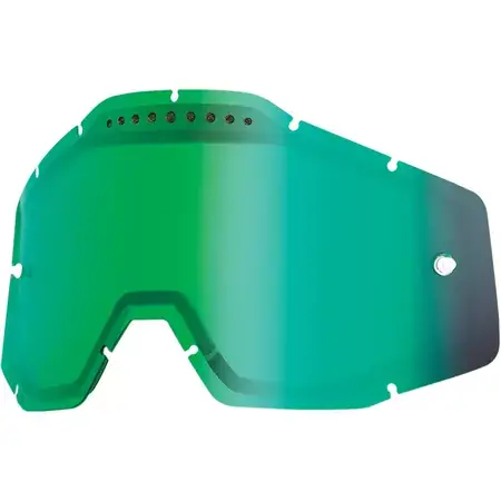 Ersatzglas 100% belüftet doppelt grün verspiegelt Anti-Fog Top-Preis