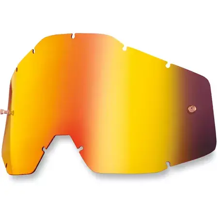 Ersatzglas 100% Kids Accuri rot verspiegelt Heißes Angebot