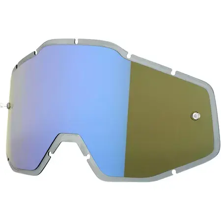 Ersatzglas 100% injected Anti-Fog blau verspiegelt Preiswert