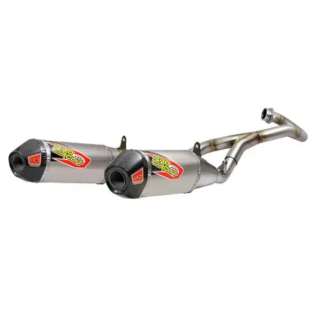 Preisreduziert Komplettanlage Pro Circuit T-6 Pro Edelstahl / Karbon CRF 450 2017-2018