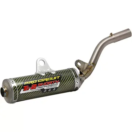 Endschalldämpfer Pro Circuit TI-2 Shorty Karbon / Kevlar® / Titan KX 80/85 ab 1998 Sonderangebot