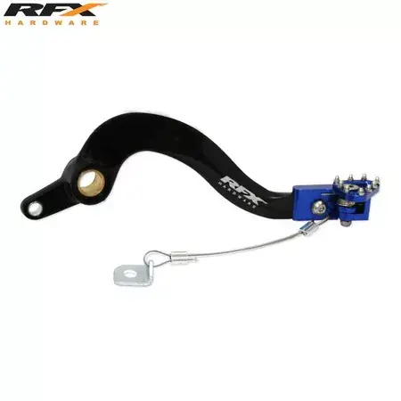 Geprüft Bremspedal RFX Pro klappbar schwarz / blau Yamaha YZF / WRF 450