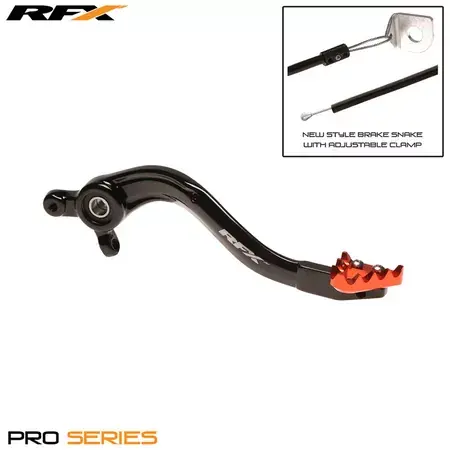 Begrenztes Angebot Bremspedal RFX Pro standard schwarz / orange SX / TC 2016